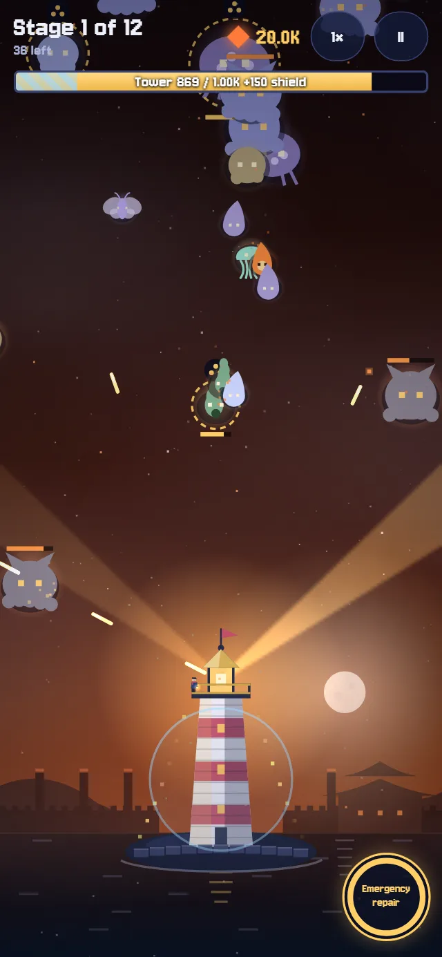 The Ember Empire on a phone: the fog is thickening as the next wave gathers.